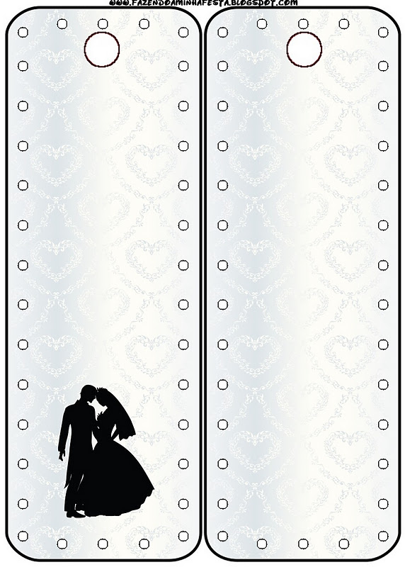Wedding Silhouettes Free Printables and Images. Oh My Fiesta! in english