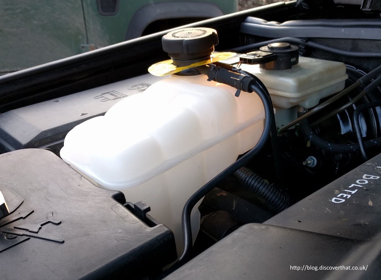 DiscoverThat Journal Replace expansion tank