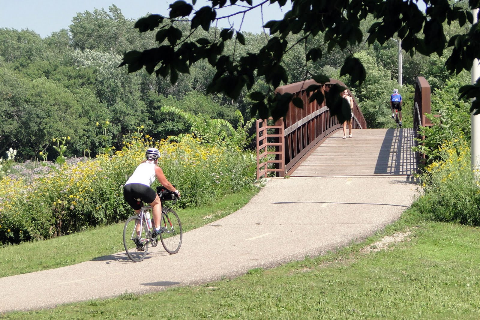 Terry's Ride Across America Day 31. Rochester, MN. 102 miles. 2,400 ft