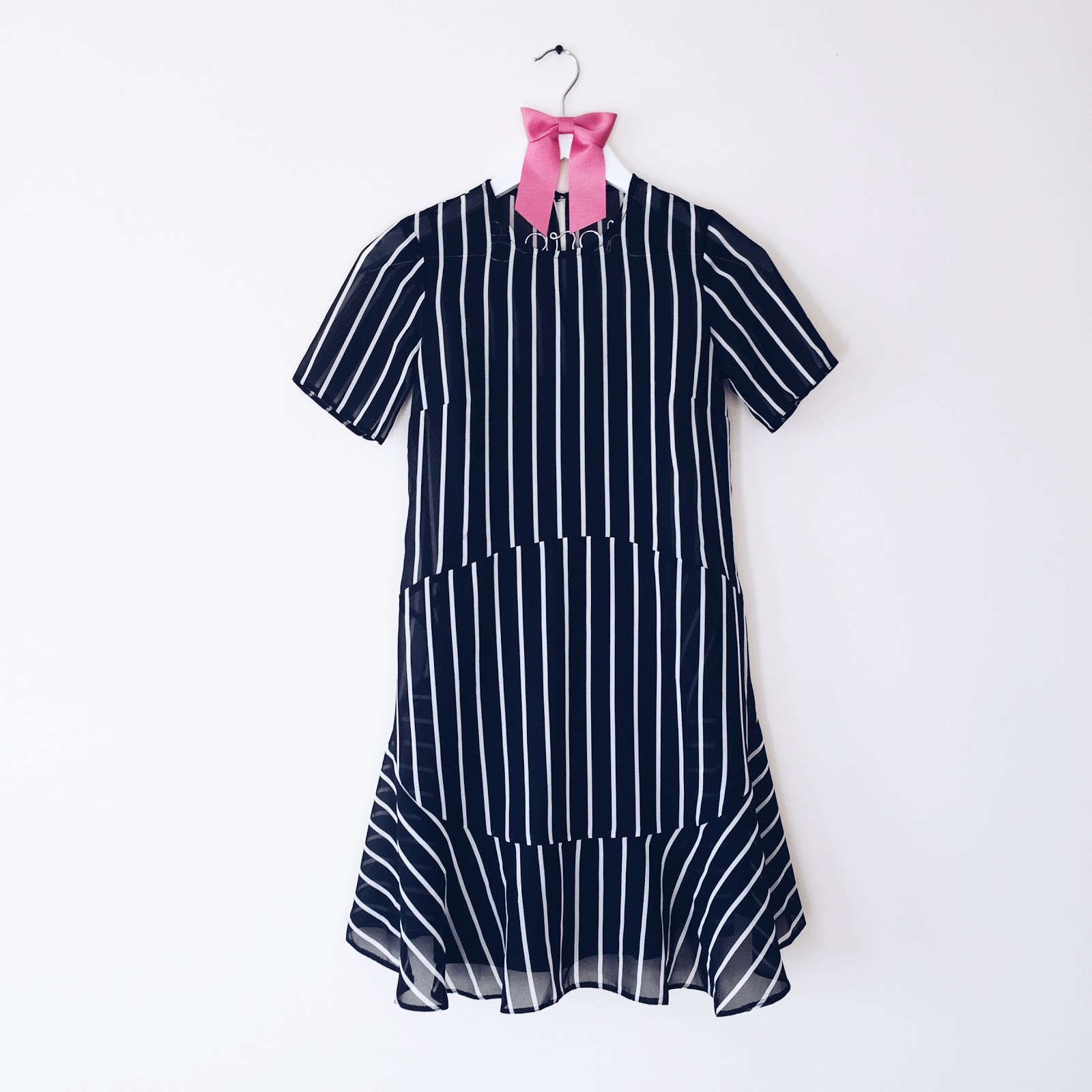 monochrome stripy dress monochrome stripy dress