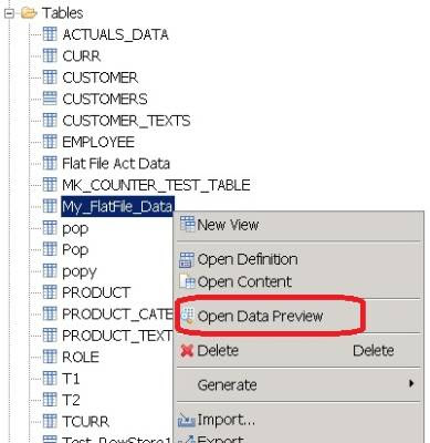 Loading data from flat file into SAP HANA DB – The ever simplest way with SPS04 SAP HANA DB