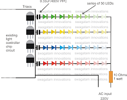 string bulb led rice circuit diagram converting ordinary