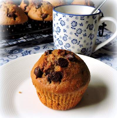Barleycup & Chocolate Chip Muffins