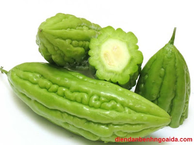 Mặt nạ trị mụn bằng mướp đắng Mặt nạ trị mụn bằng mướp đắng