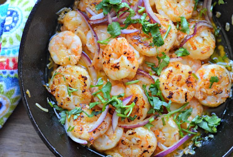 Delicious Mexican Style Garlic Shrimp Recipe #dinner #lunch - 77bestrecipes
