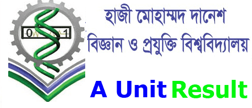 HSTU A Unit Admission Result 2019