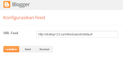 Cara Memasang Widget Feed di Blogger Cara Memasang Widget Feed di Blogger
