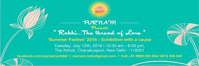 Noida Diary: Rakhi The Thread by Purnam at The Ashok, Chanakyapuri