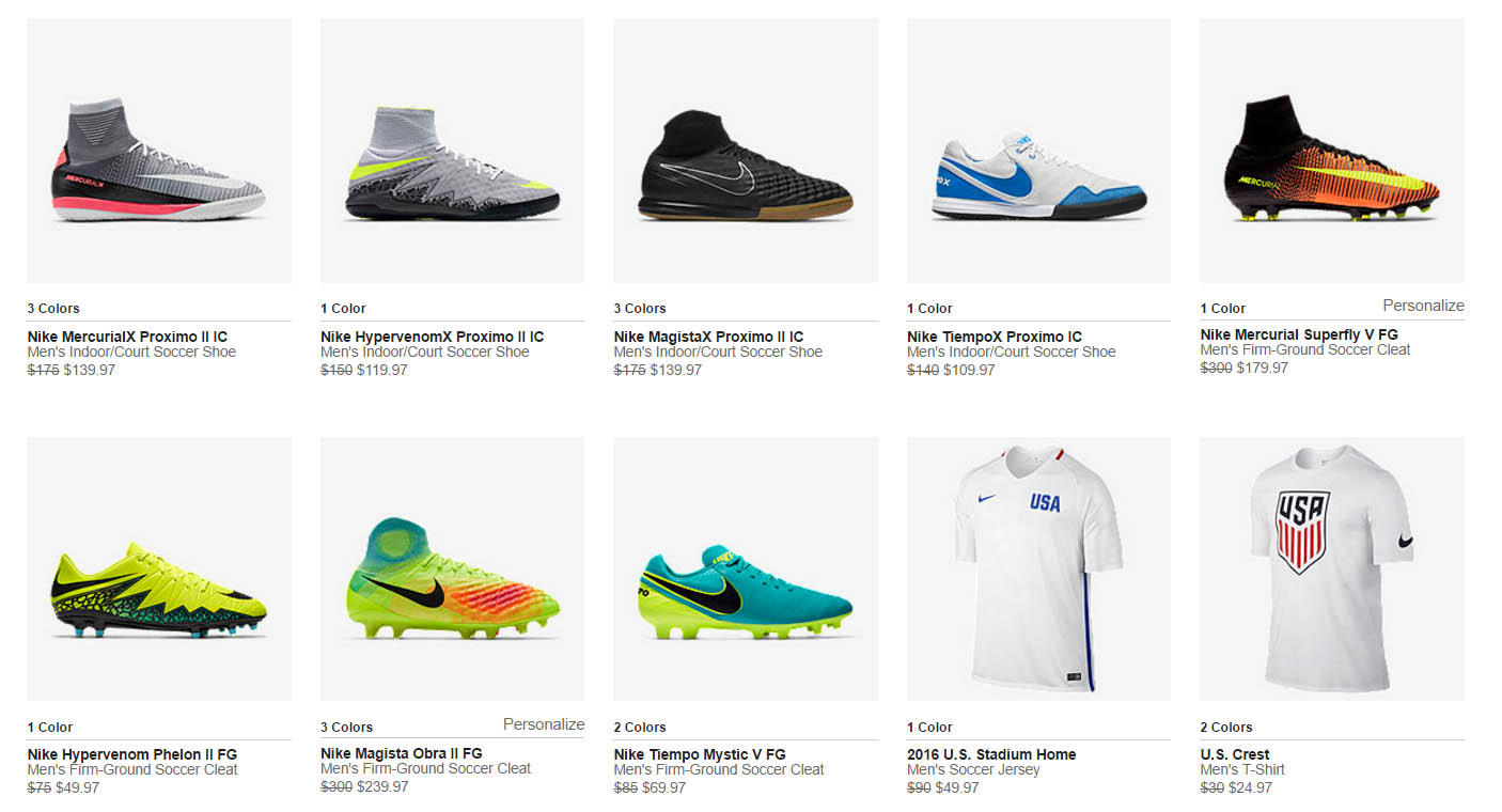 cheap nike football