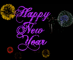 DP BBM Gambar Animasi Bergerak Selamat Tahun Baru 2016 Terbaru