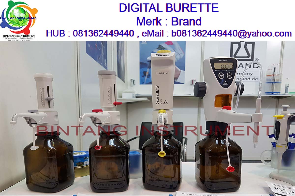 BINTANG INSTRUMENT 081362449440 Jual Digital Burette Brand Jual BRAND