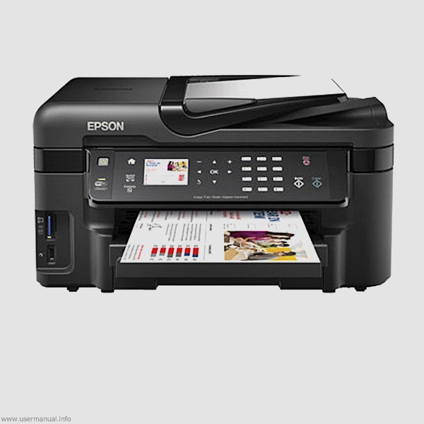 Epson WorkForce WF-3520 All-in-One Printer user guide manual | Manual