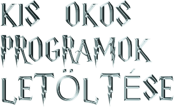 OKOS PROGRAMOK