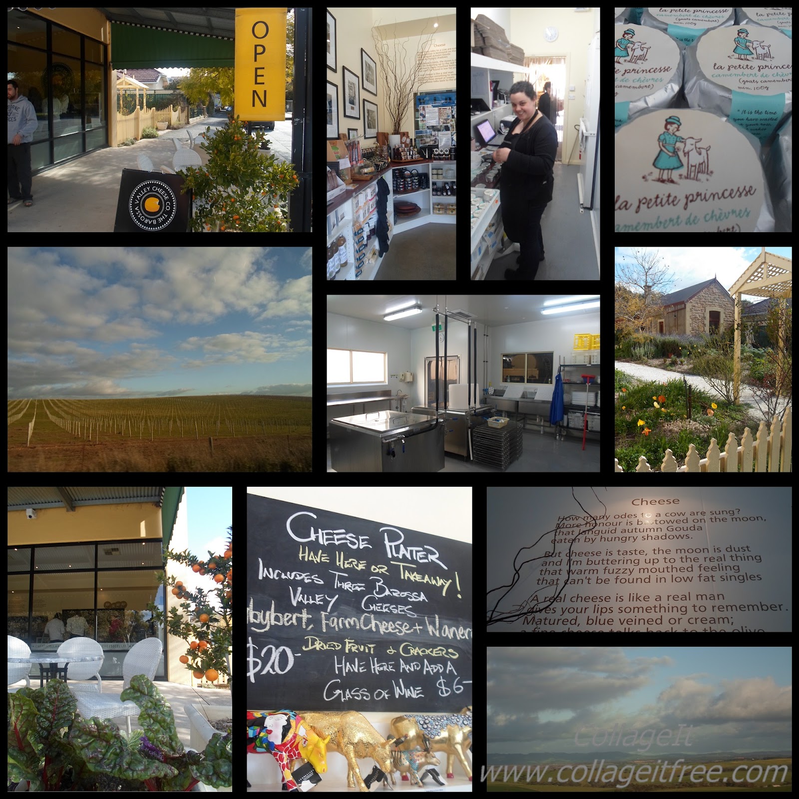 My Roaming Backpack.WORLDWIDE Barossa Valley Cheese for All That