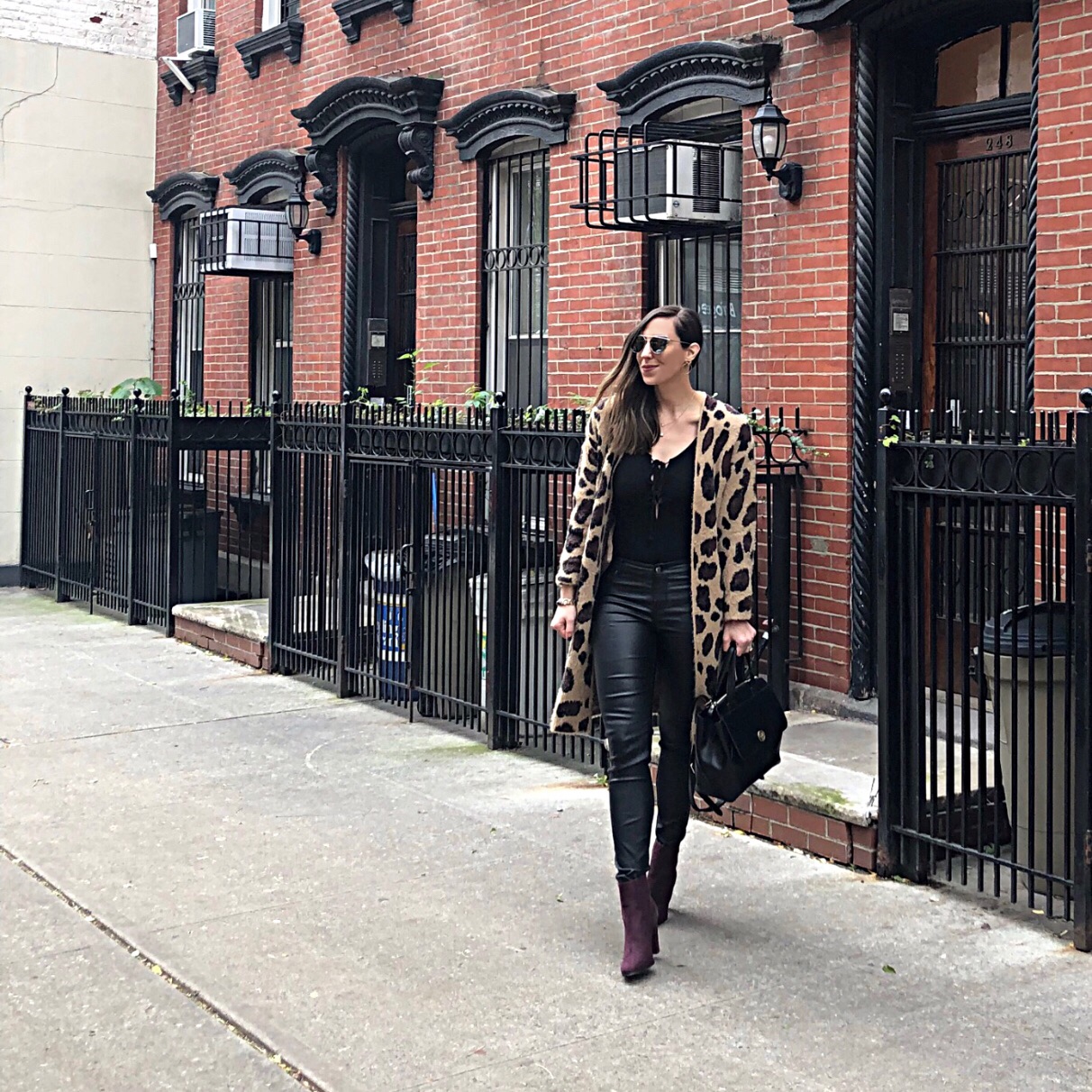 Leopard Duster: NYC Style | FASHinNY