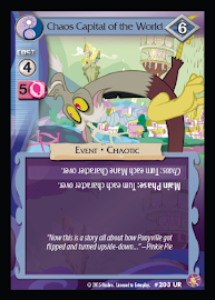My Little Pony Chaos Capital of the World Absolute Discord CCG Card
