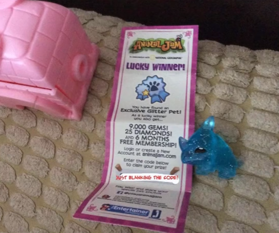 Animal Jam 1 Week Membership Code