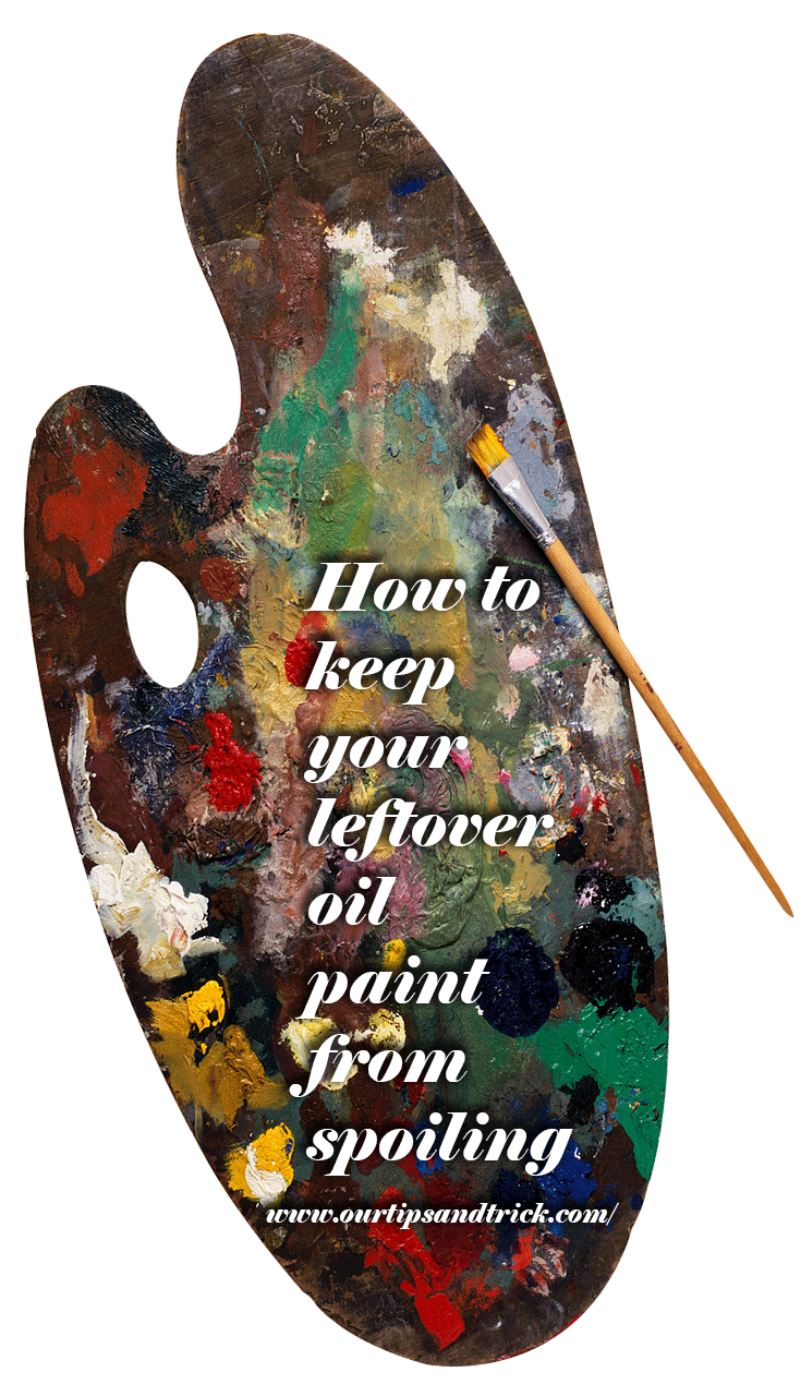 Best of Shabnamahsandesigns How to Keep Your Leftover Oil Paint from