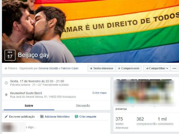 Promoção de restaurante exclui casais do mesmo sexo em Araraquara Promoção de restaurante exclui casais do mesmo sexo em Araraquara