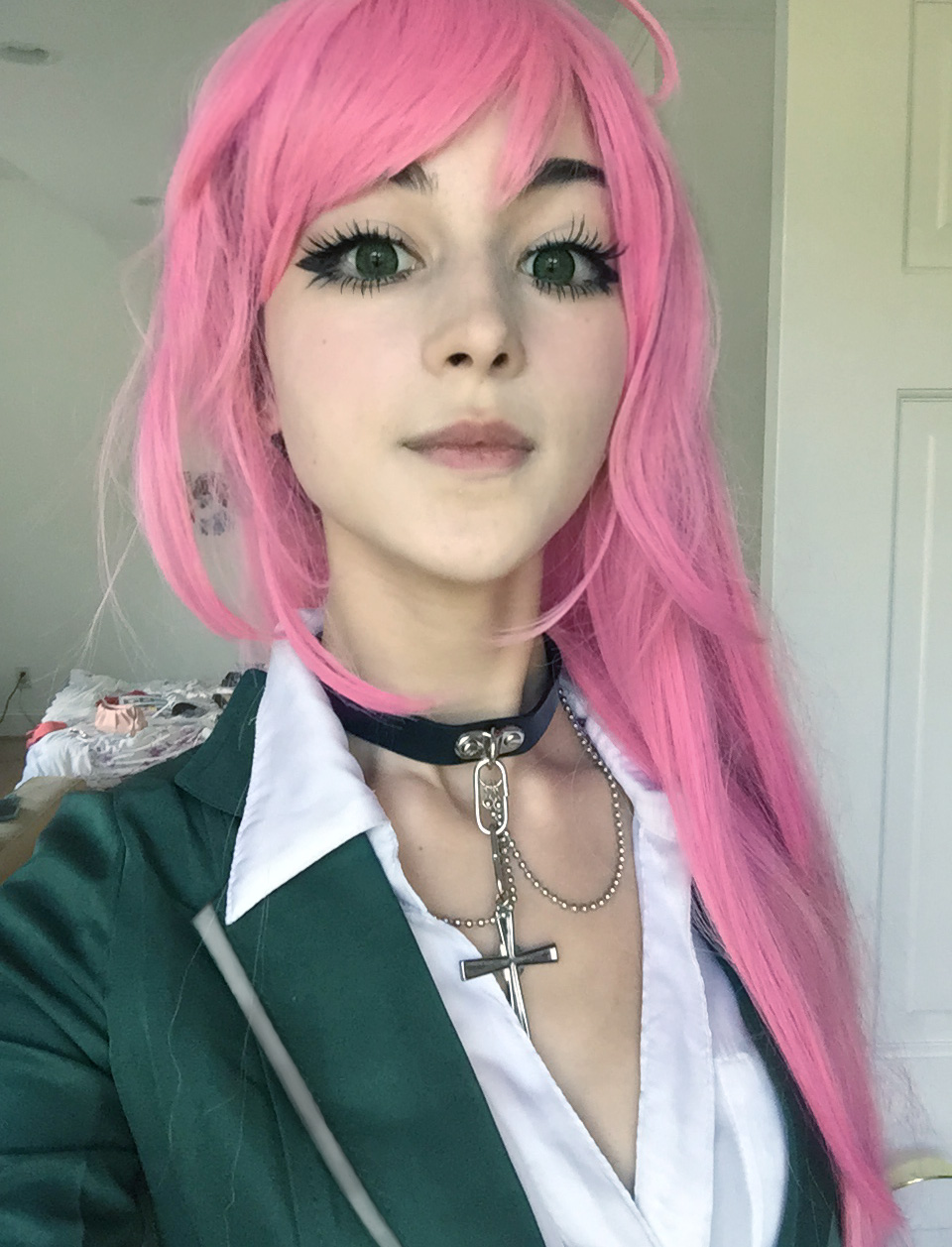 Femboy pink hair