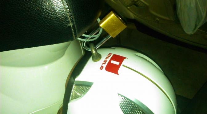 Tips Unik Agar Helm Kesayangan Tidak Dicuri Tips Unik Agar Helm Kesayangan Tidak Dicuri