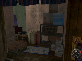 In-game screenshot: behind the Abe Store counter