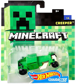 Minecraft Creeper Hot Wheels Character Cars Figure