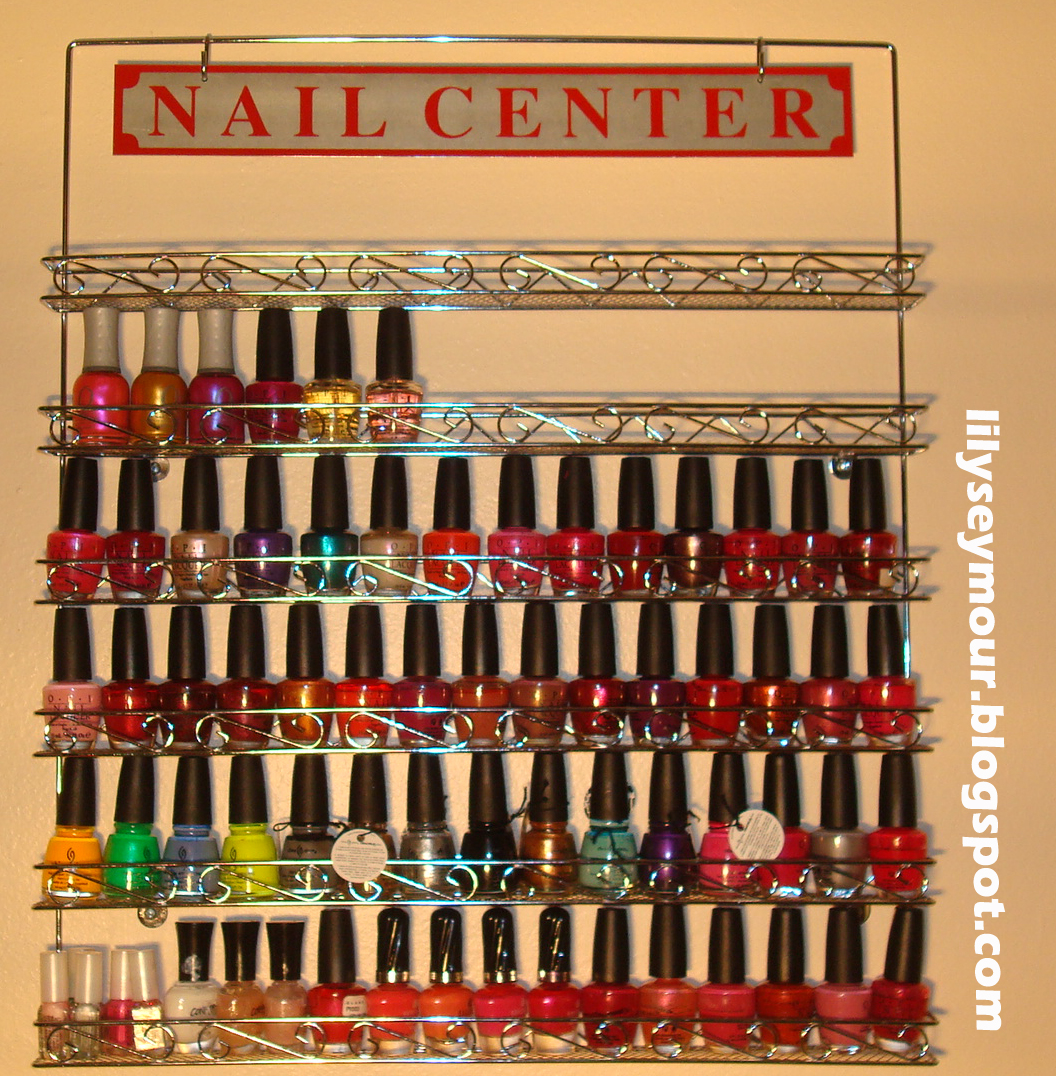 My New Nail Polish Rack