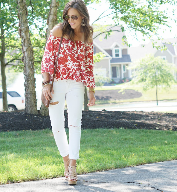 Two Peas in a Blog: red floral