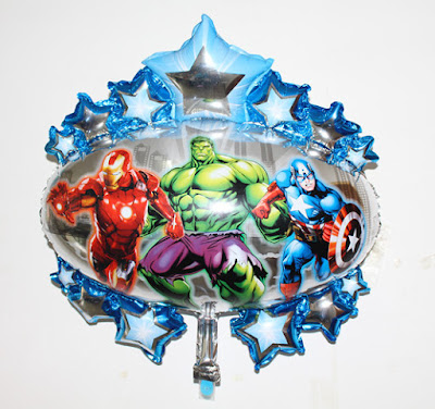 Balon Foil Karakter Avengers Star