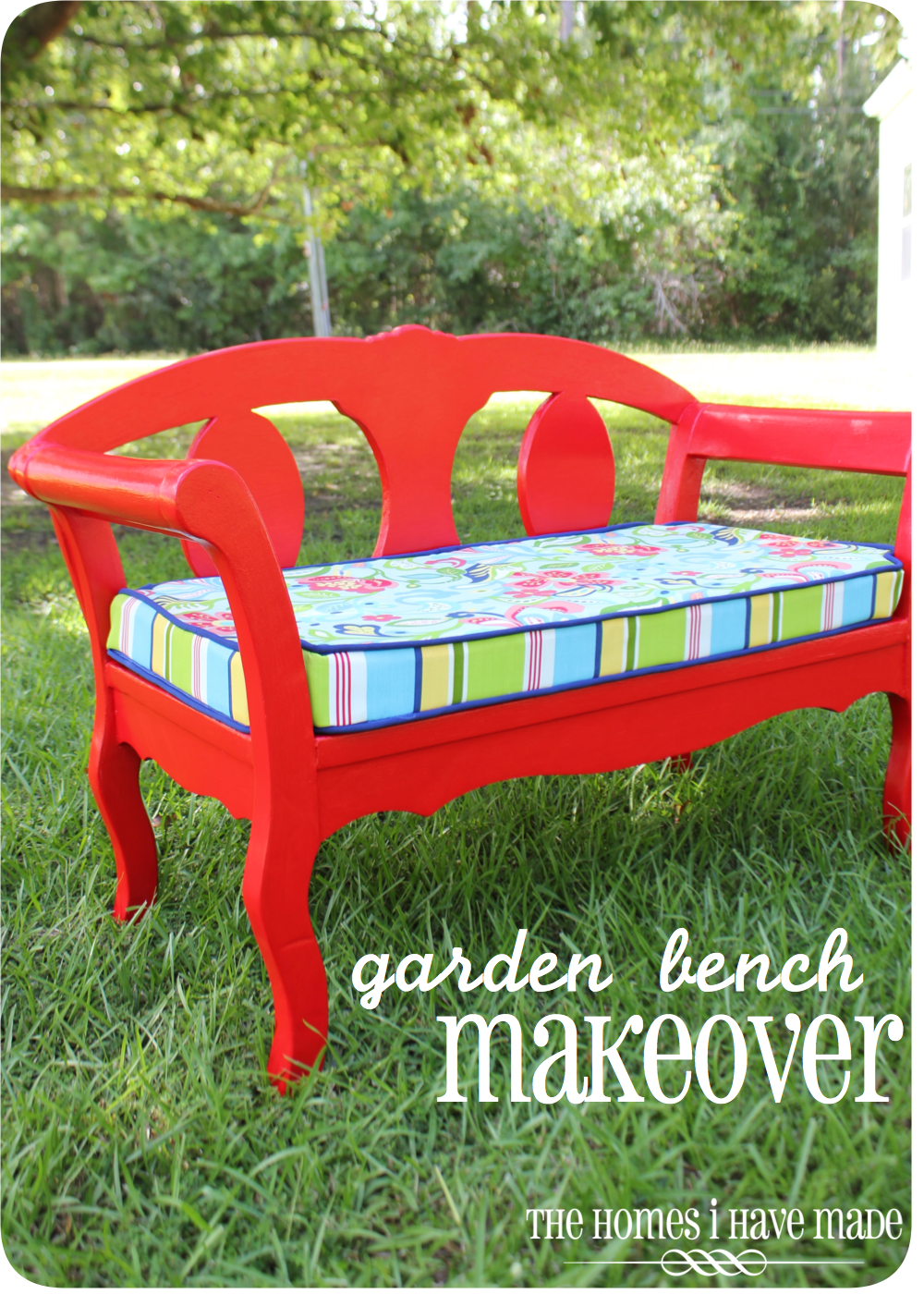 outdoor bench patterns