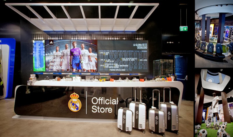 Real Madrid Official Store, ganadora de Iconos Diseño 2013 AD. ·