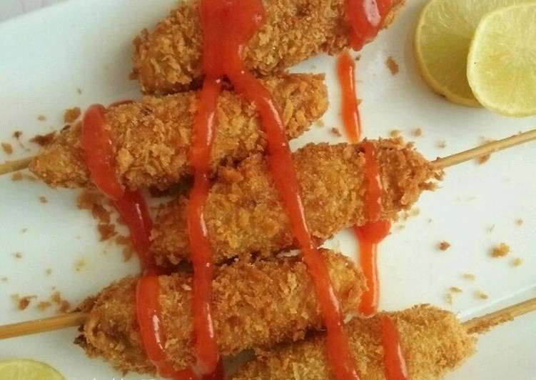 cara membuat sempol mie dan ayam sederhana