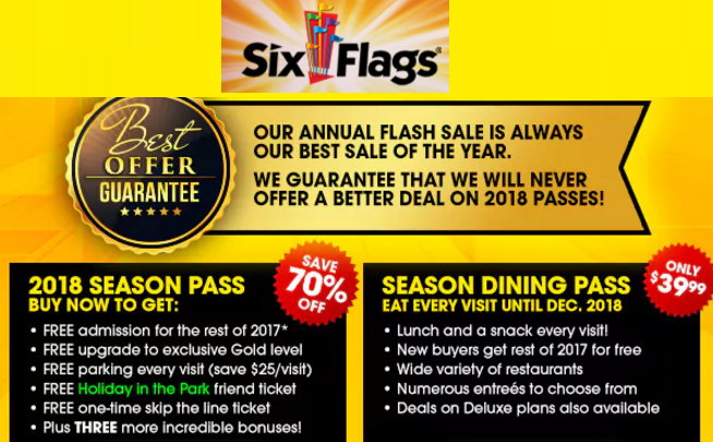 CHEAPEST SIX FLAG TICKETS POSSIBLE!! Six Flags Theme Park ...