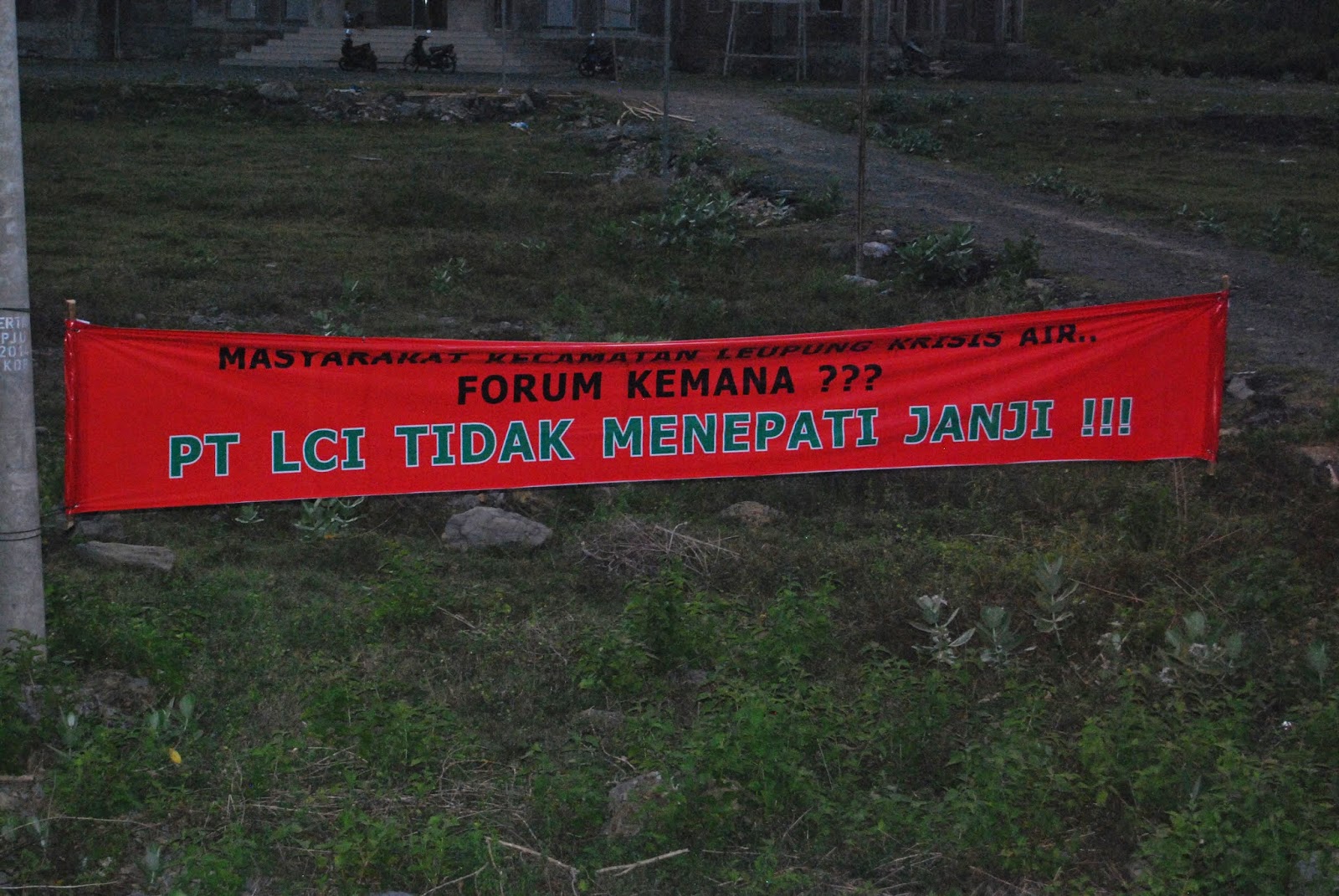 Program CSR PT. Lafarge Cement Indonesia selalu Menuai Protes (CSR