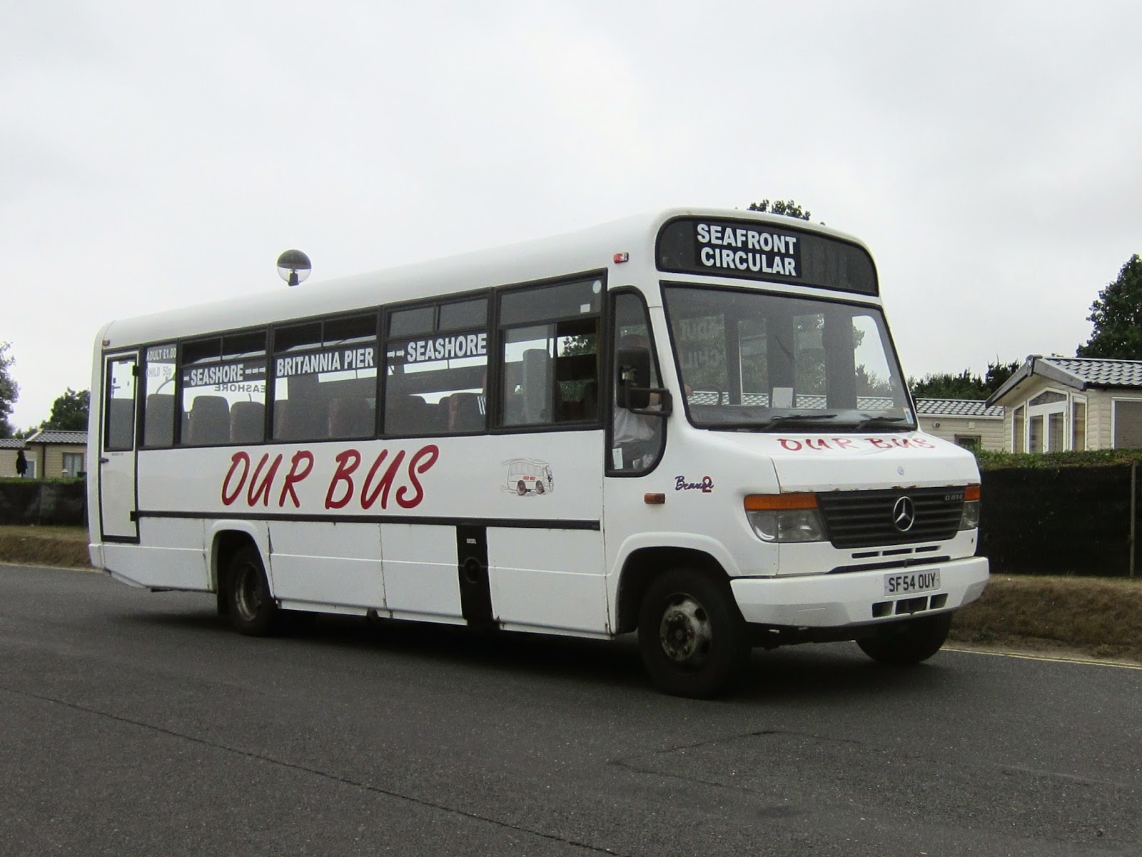 East Norfolk (& East Suffolk) Bus Blog Gapton Retail Park Bus Service