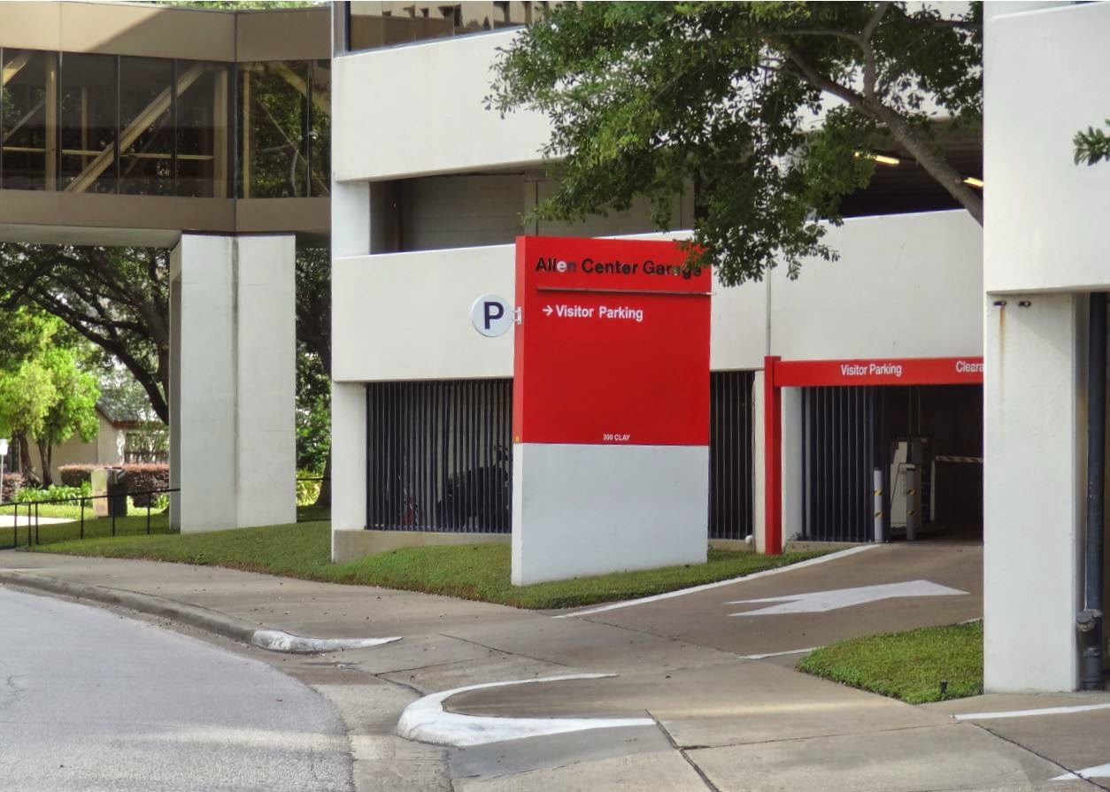 Houston in Pics Allen Center Parking Garage