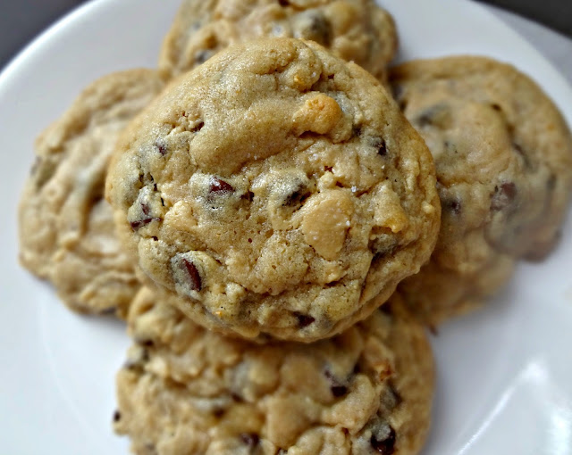 Chocolate Chip and Peanut Butter Truffle Swirled Cookies