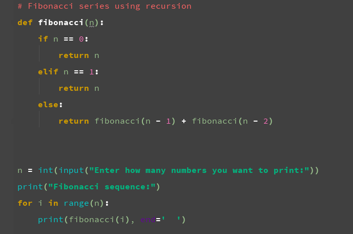 The Way Recursion Works