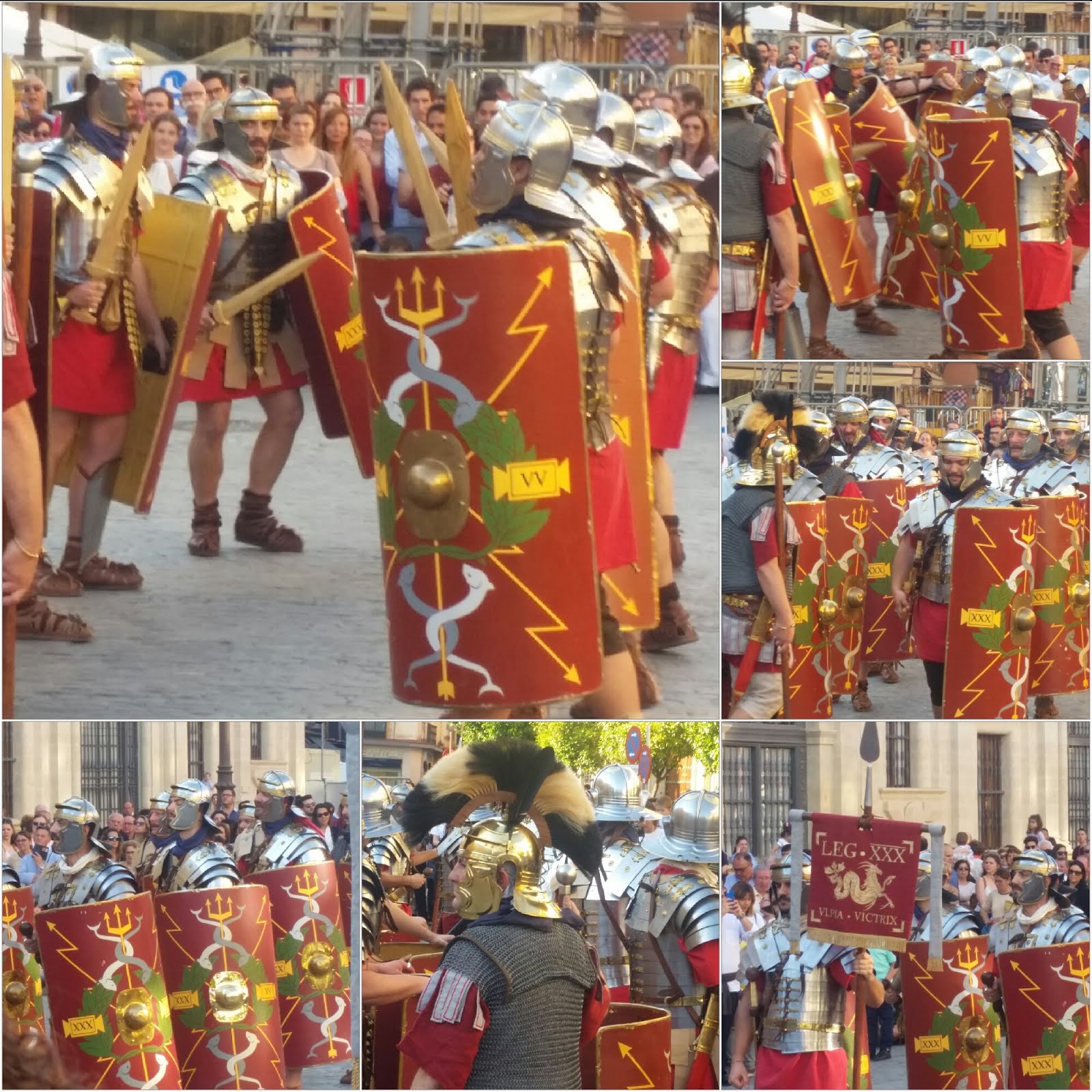 Le truppe di Adriano a Siviglia