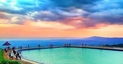 Sunset Embung Nglanggeran Gunung Kidul Jogja Sunset Embung Nglanggeran Gunung Kidul Jogja