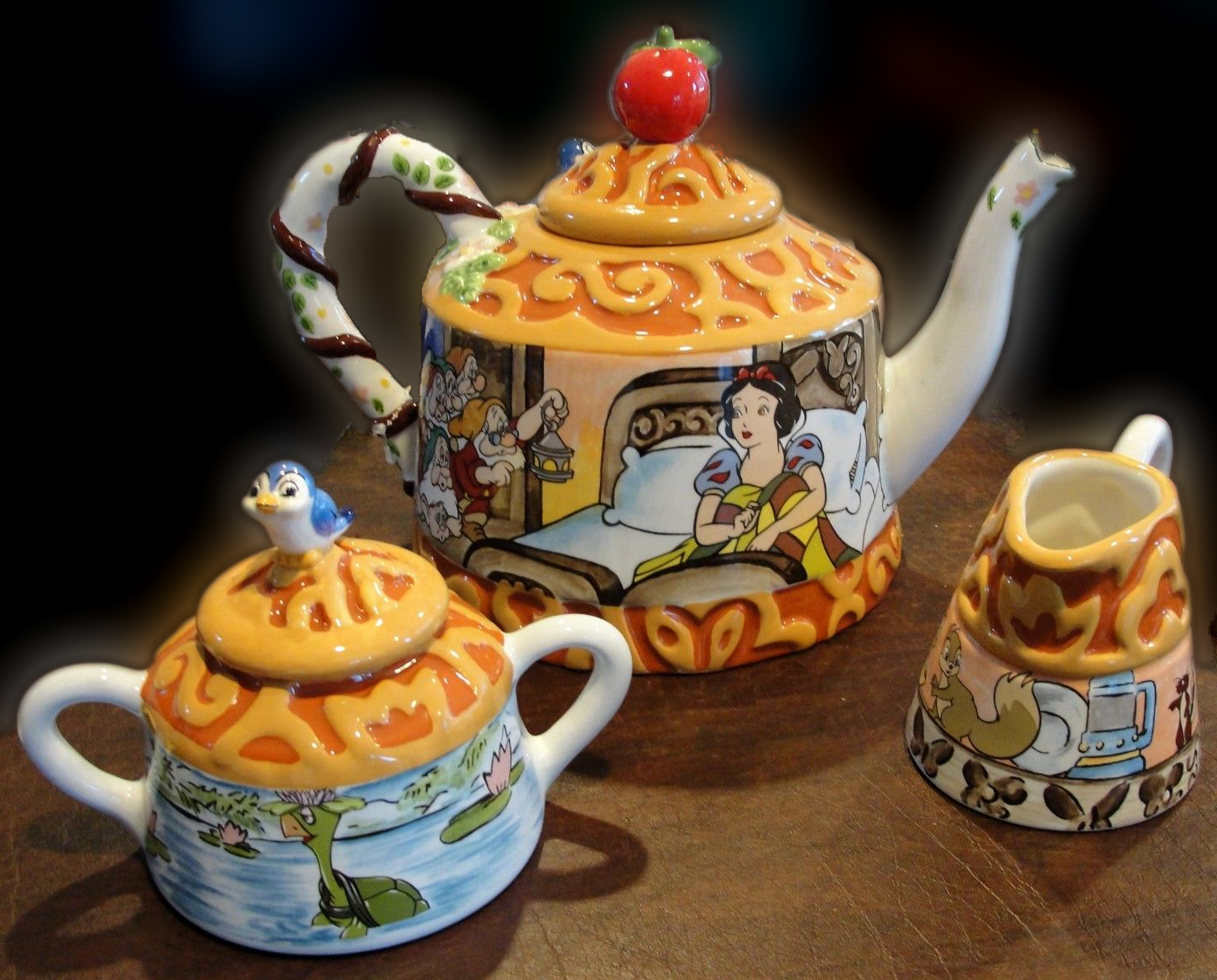 snow white tea set