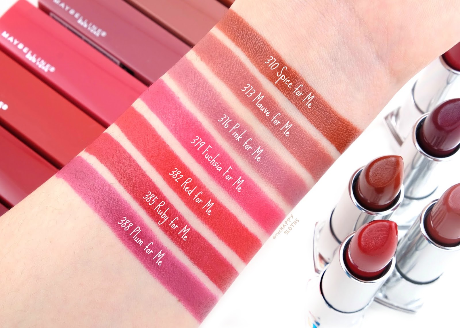 Maybelline | Made for All Lipstick by Color Sensational: Review and Swatches