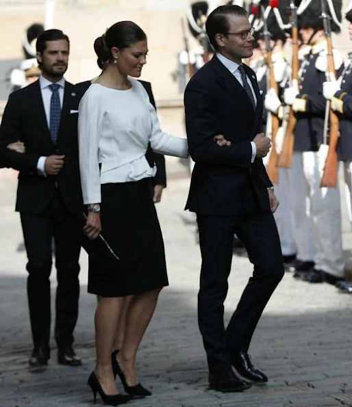 Queen Silvia, Crown Princess Victoria, Prince Daniel, Prince Carl Philip, Princess Sofia and Princess Madeleine