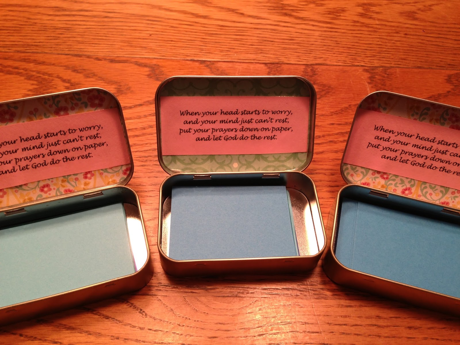 A Traveler's Dream DIY Altoid Tin Prayer Boxes