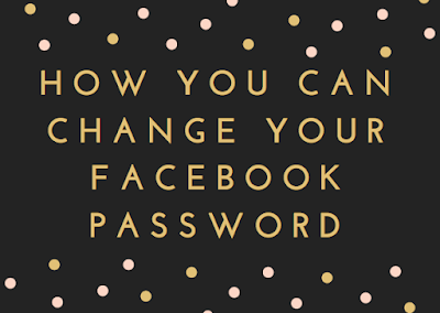 How you can change your Facebook password