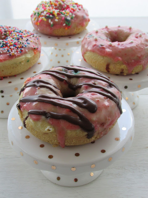 Gluten Free Funfetti Donuts