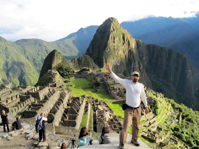 arvinder in Machu Picchu