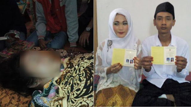 Meninggal Saat Melahirkan, Wajah Wanita Ini Tersenyum, Pertanda Syahid Menjemput?