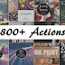 أكثر من 800 أكشن للفوتوشوب